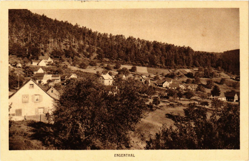 Carte postale ancienne Engenthal