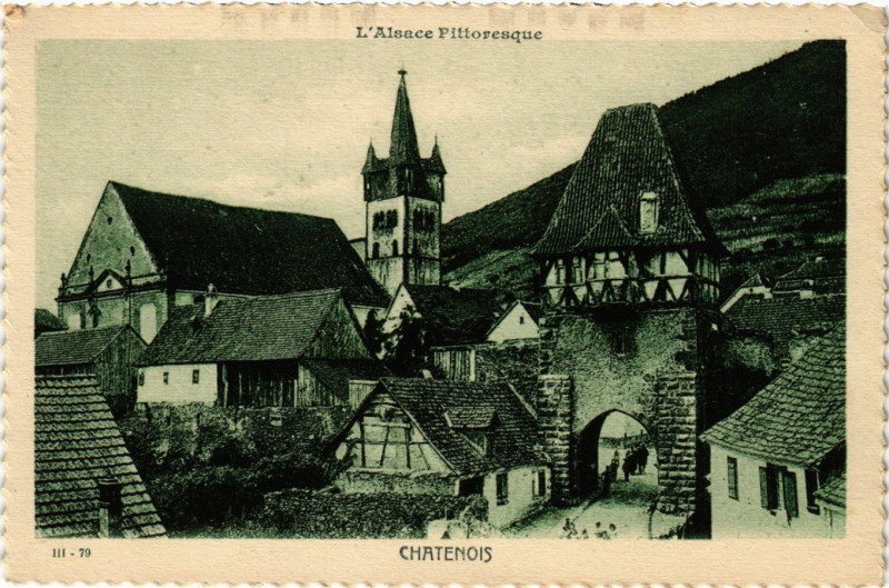 Carte postale ancienne Chateanois