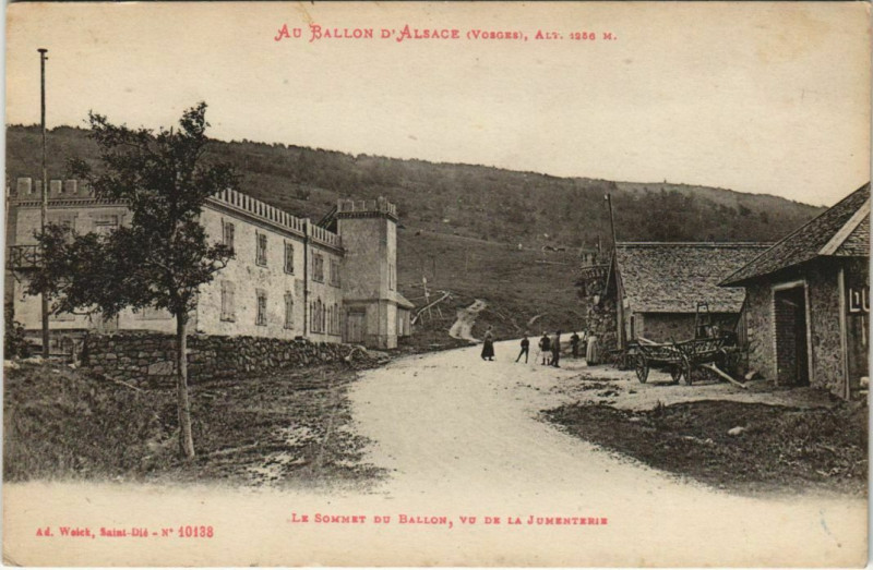 Carte postale ancienne At Ballon d'Alsace