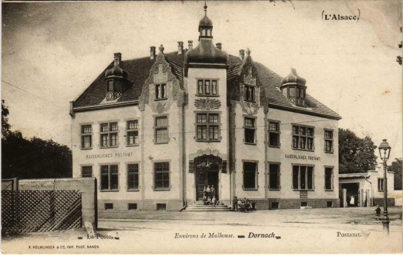 Carte postale ancienne Dornach - Env. de Mulhouse à Mulhouse