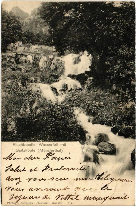 Carte postale ancienne Fischboedle