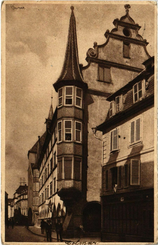 Carte postale ancienne Colmar à Colmar