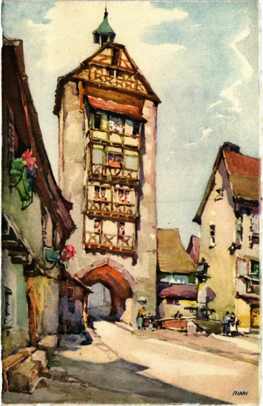Carte postale ancienne Colmar à Colmar