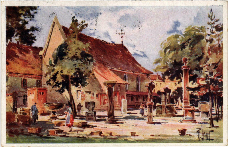 Carte postale ancienne Mulhouse à Mulhouse