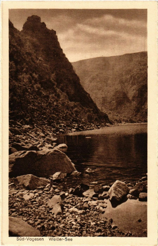 Carte postale ancienne Sud Vogesen - Weisser See