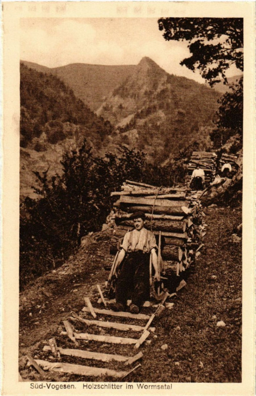 Carte postale ancienne Sud Vogesen