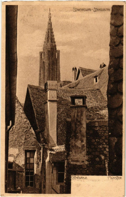 Carte postale ancienne Strasbourg