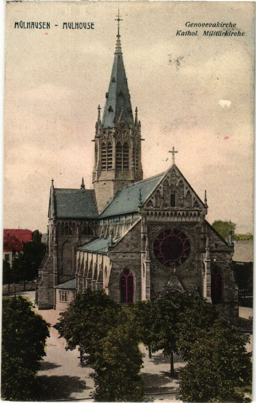 Carte postale ancienne Mulhausen