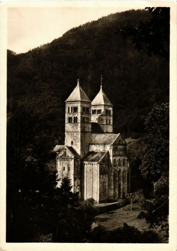 Carte postale ancienne Murbach Elsass à Murbach