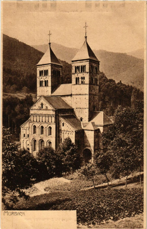 Carte postale ancienne Murbach à Murbach