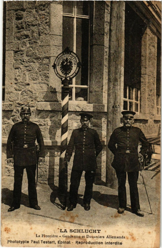 Carte postale ancienne La Schlucht