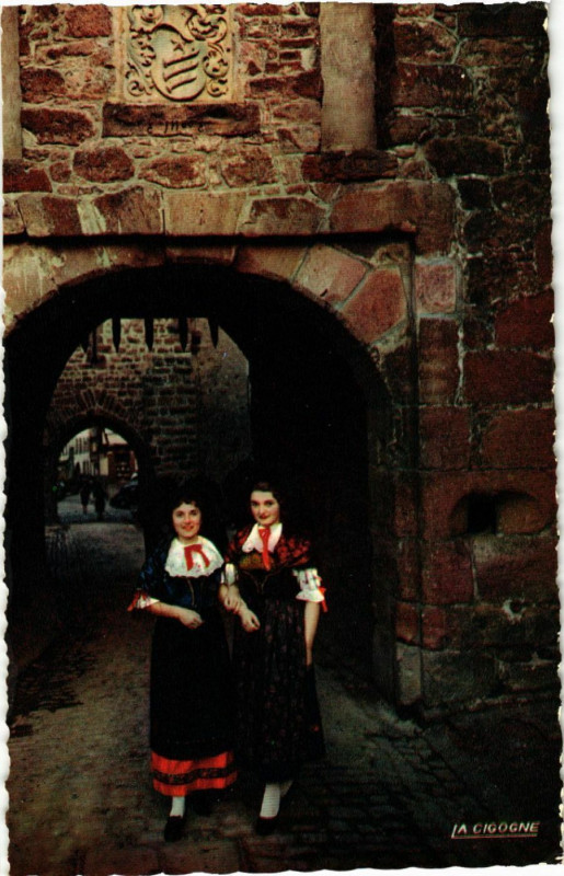Carte postale ancienne La Cigogne