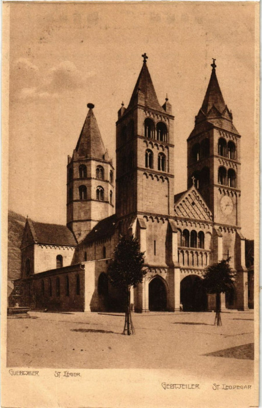 Carte postale ancienne Gebweiler - Saint-Leger