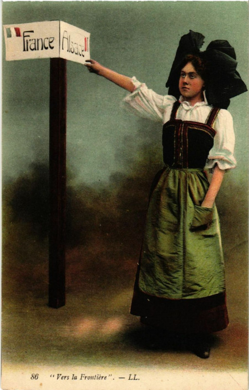 Carte postale ancienne France Alsace