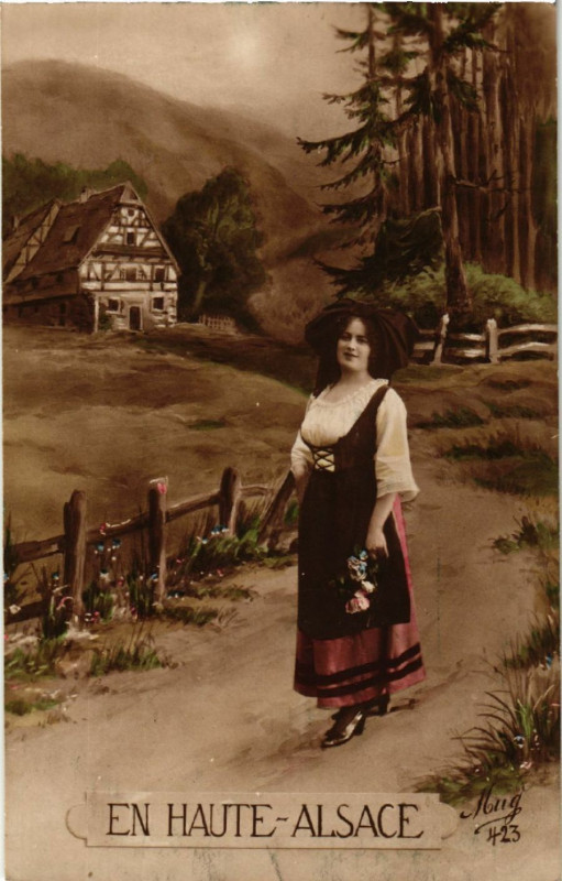 Carte postale ancienne En-Haute Alsace
