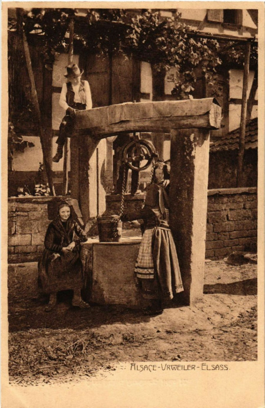 Carte postale ancienne Alsace