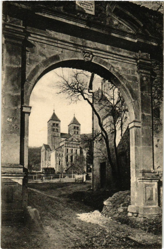 Carte postale ancienne Abtei Murbach à Murbach