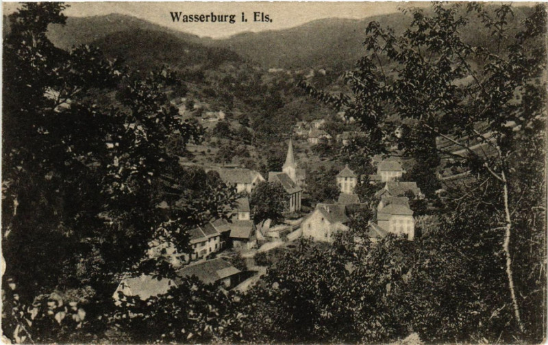 Carte postale ancienne Wasserburg i. Els