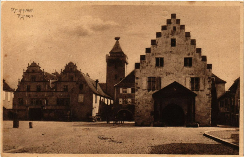 Carte postale ancienne Rouffach à Rouffach