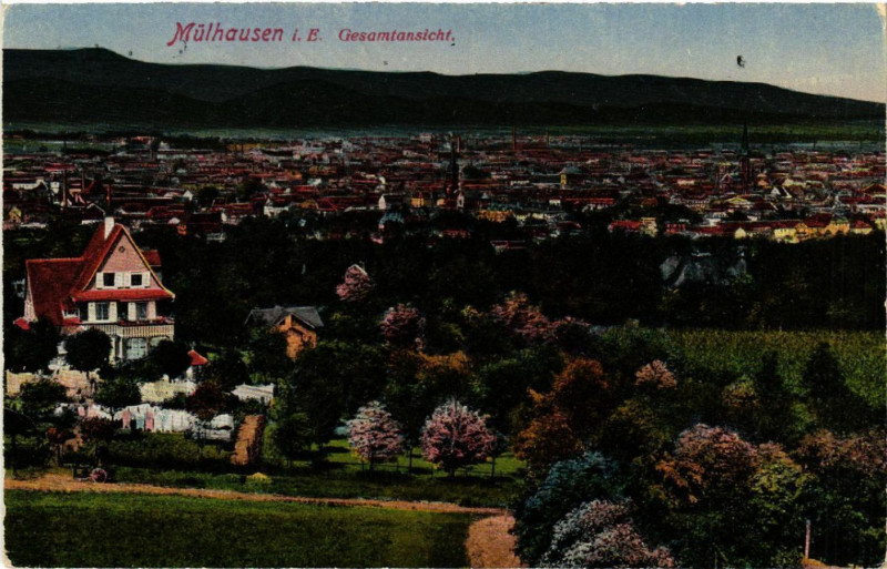 Carte postale ancienne Mulhausen i. e.