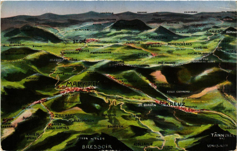 Carte postale ancienne Markirch