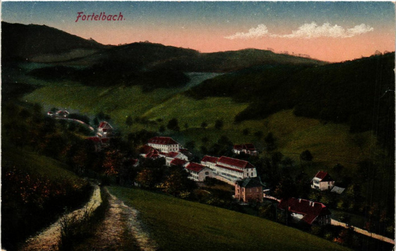 Carte postale ancienne Fortelbach à Elbach