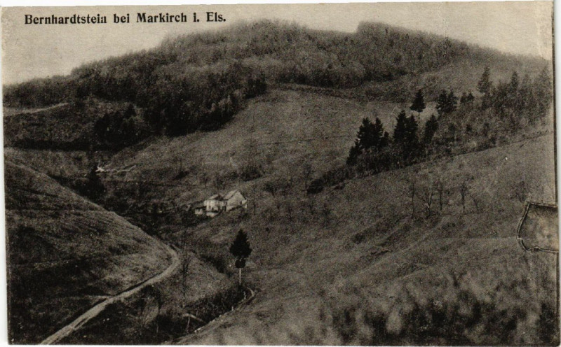 Carte postale ancienne Bernhardtstein b. Markirch i. Els
