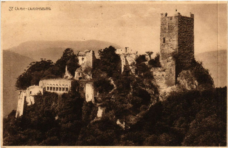 Carte postale ancienne Saint-Ulric - Ulrichsburg