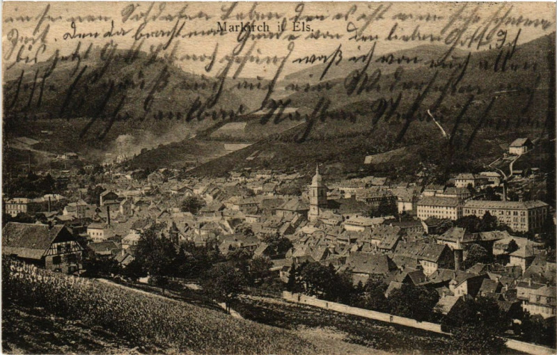Carte postale ancienne Markirch i. Els.