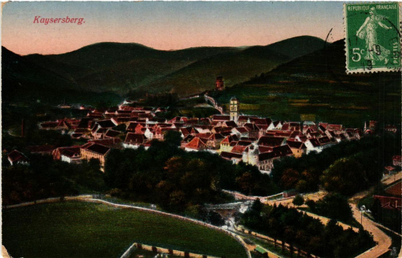 Carte postale ancienne Kaysersberg