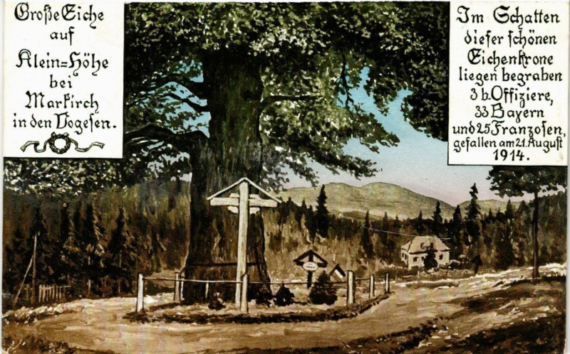 Carte postale ancienne Heldengraber auf Klein Hohe