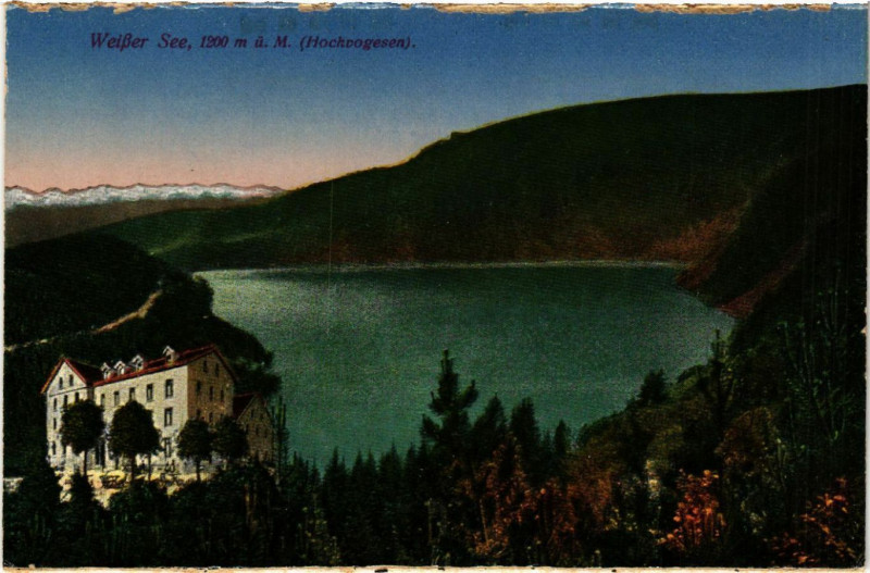 Carte postale ancienne Weisser See