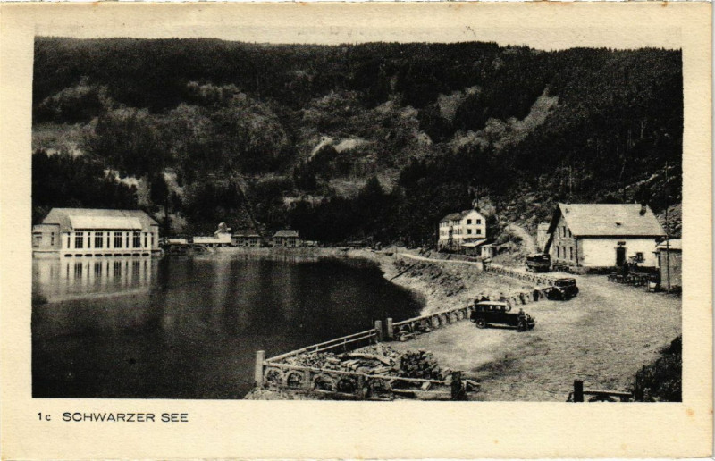 Carte postale ancienne Scwarzer See