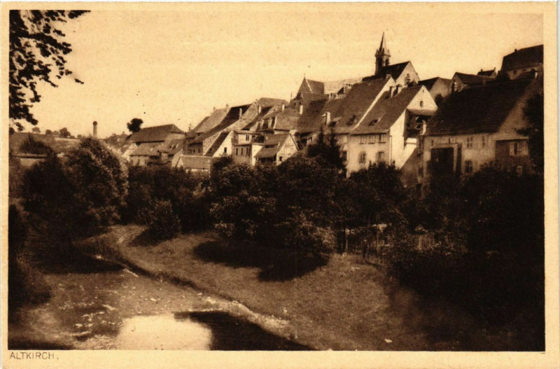 Carte postale ancienne Revue Alsacienne