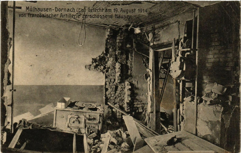 Carte postale ancienne Mulhausen - Dornach