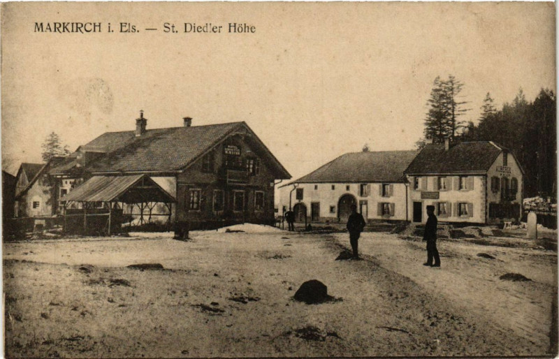 Carte postale ancienne Markirch i. Els. - Saint-Diedler Hohe