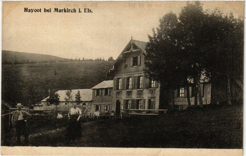 Carte postale ancienne Haycot b. Markirch