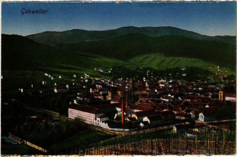 Carte postale ancienne Gebweiler