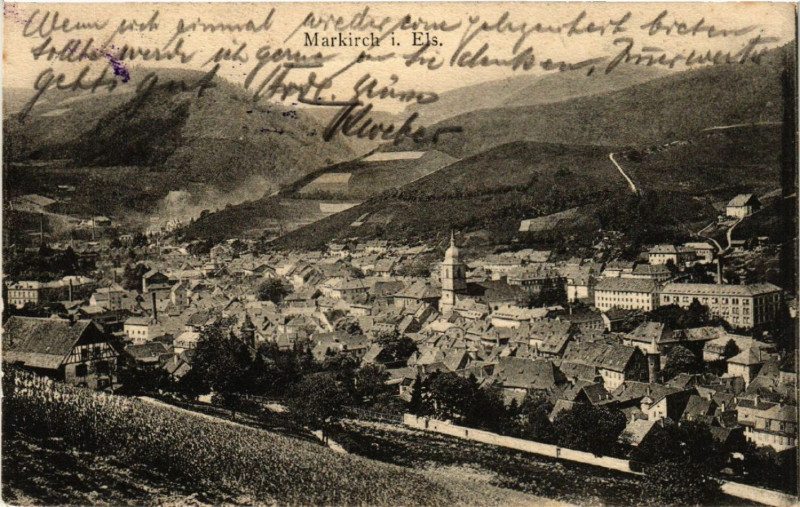 Carte postale ancienne Markirch i. Els.