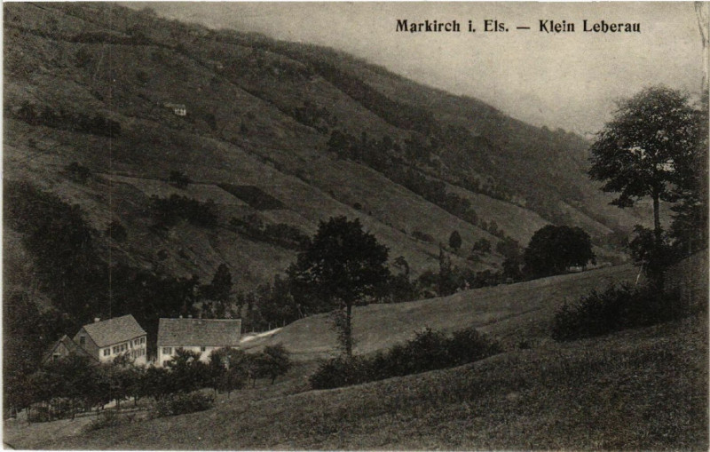 Carte postale ancienne Markirch i. Els - Klein Leberau