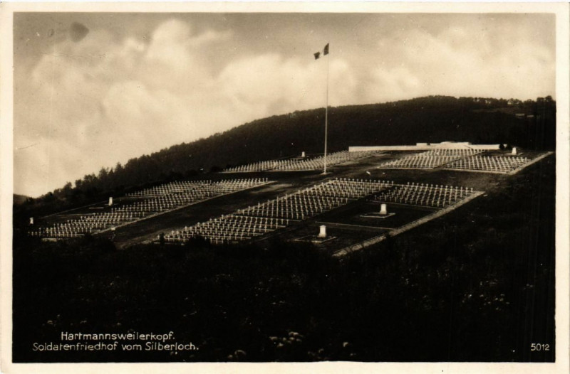 Carte postale ancienne Hartmannsweiler Kopf