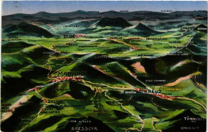 Carte postale ancienne Bressoir