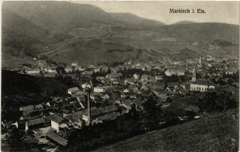 Carte postale ancienne Markirch i. Els
