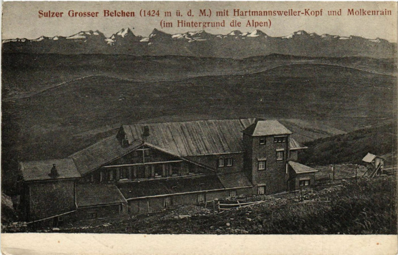 Carte postale ancienne Sulzer Grosser Belchen