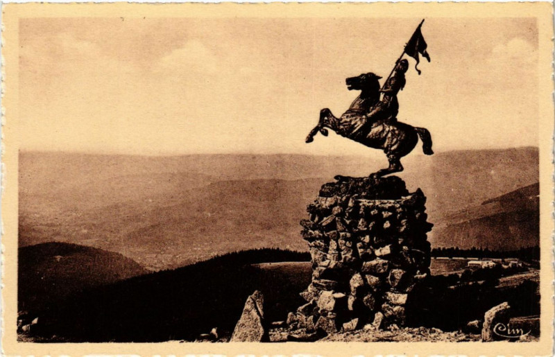 Carte postale ancienne Ballon D'Alsace