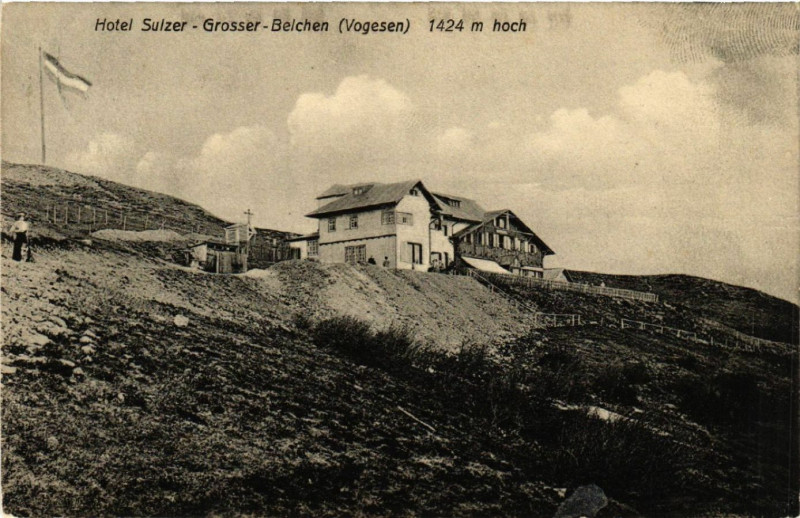 Carte postale ancienne Hotel Sulzer - Grosser-Belchen