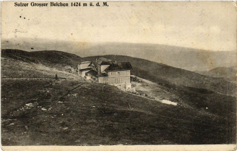 Carte postale ancienne Sulzer Grosser Belchen