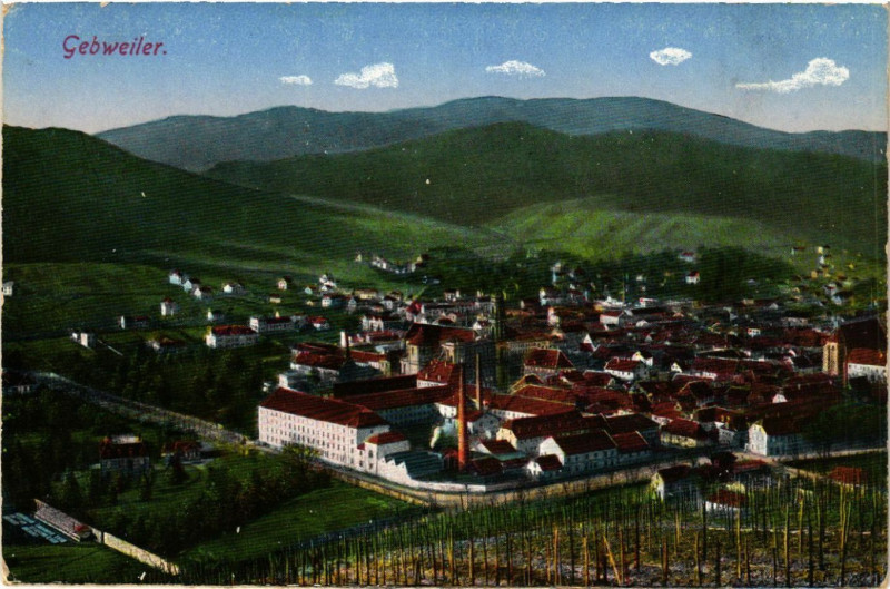 Carte postale ancienne Gebweiler