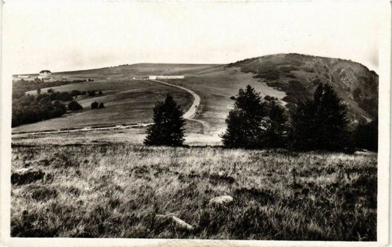 Carte postale ancienne Ballon D'Alsace - Vue d'Ensemble