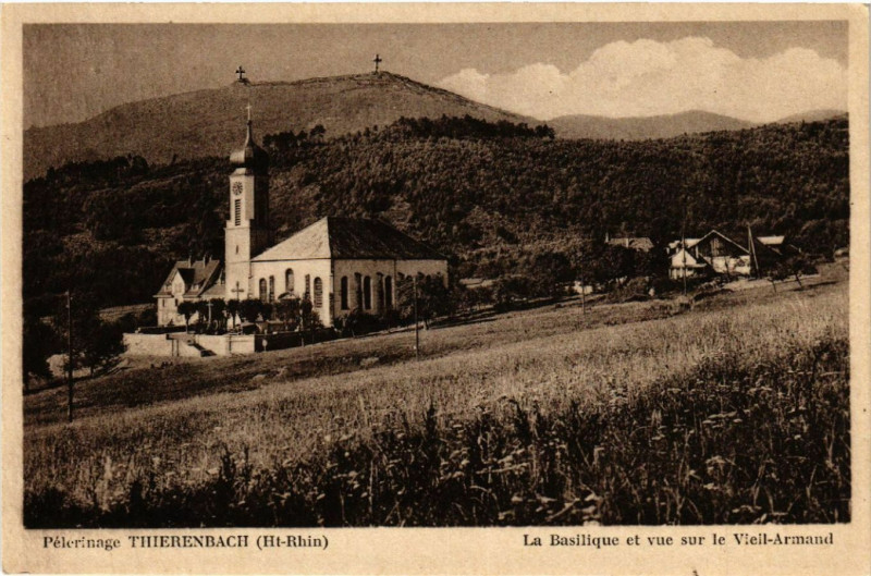 Carte postale ancienne Pelerinage Tiherenbach